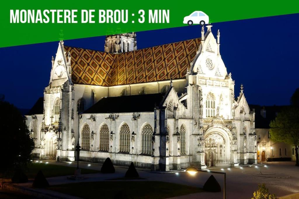 Apartament Le Coquet - Balcon - Proche Gare - Parking Bourg-en-Bresse Zewnętrze zdjęcie