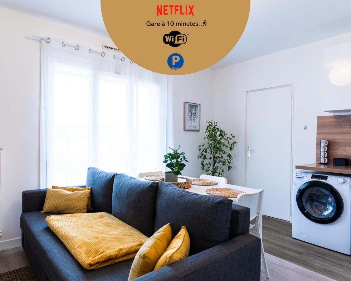 Apartament Le Coquet - Balcon - Proche Gare - Parking Bourg-en-Bresse Zewnętrze zdjęcie