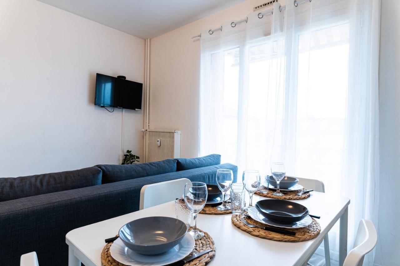 Apartament Le Coquet - Balcon - Proche Gare - Parking Bourg-en-Bresse Zewnętrze zdjęcie
